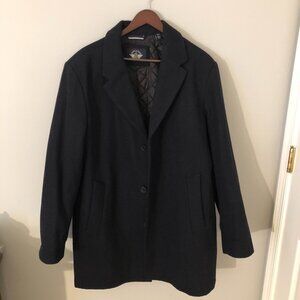 Dockers Henry Wool Blend Top Coat Navy